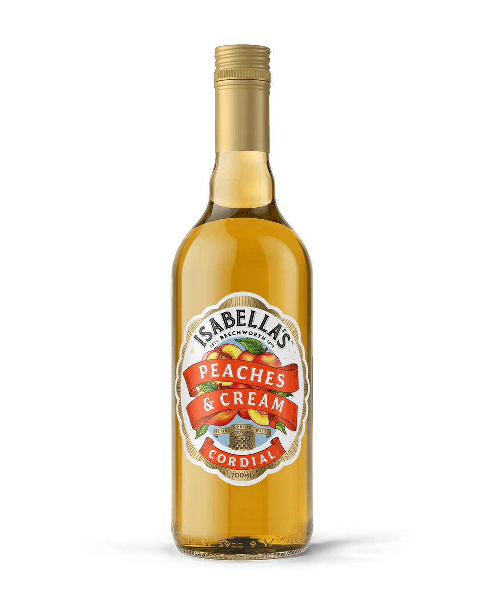 ISABELLAS PEACHES & CREAM CORDIAL