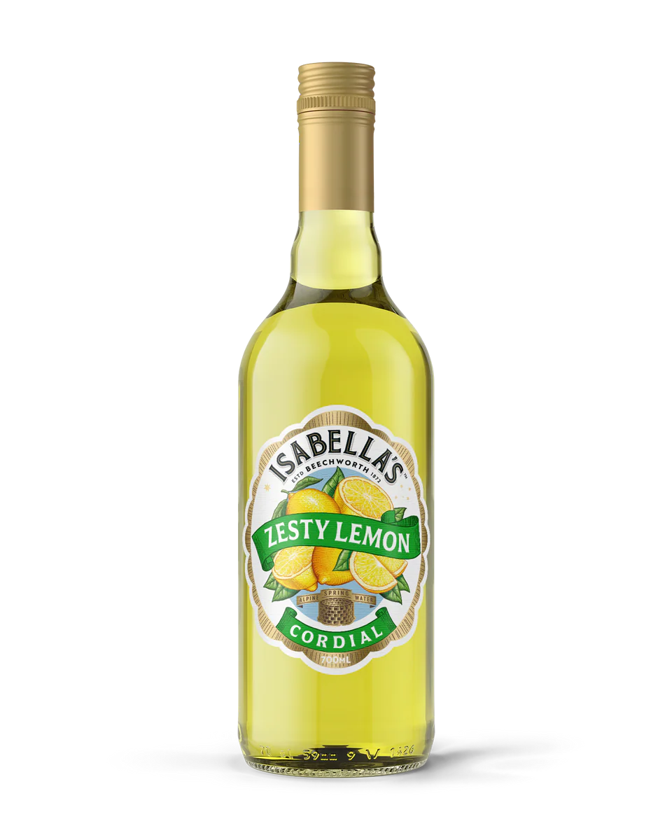 ISABELLAS ZESTY LEMON CORDIAL