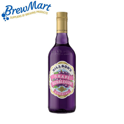 BILLSONS GRAPE BUBBLEGUM CORDIAL