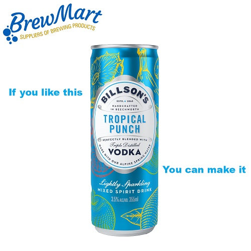 BILLSONS TROPICAL PUNCH CORDIAL