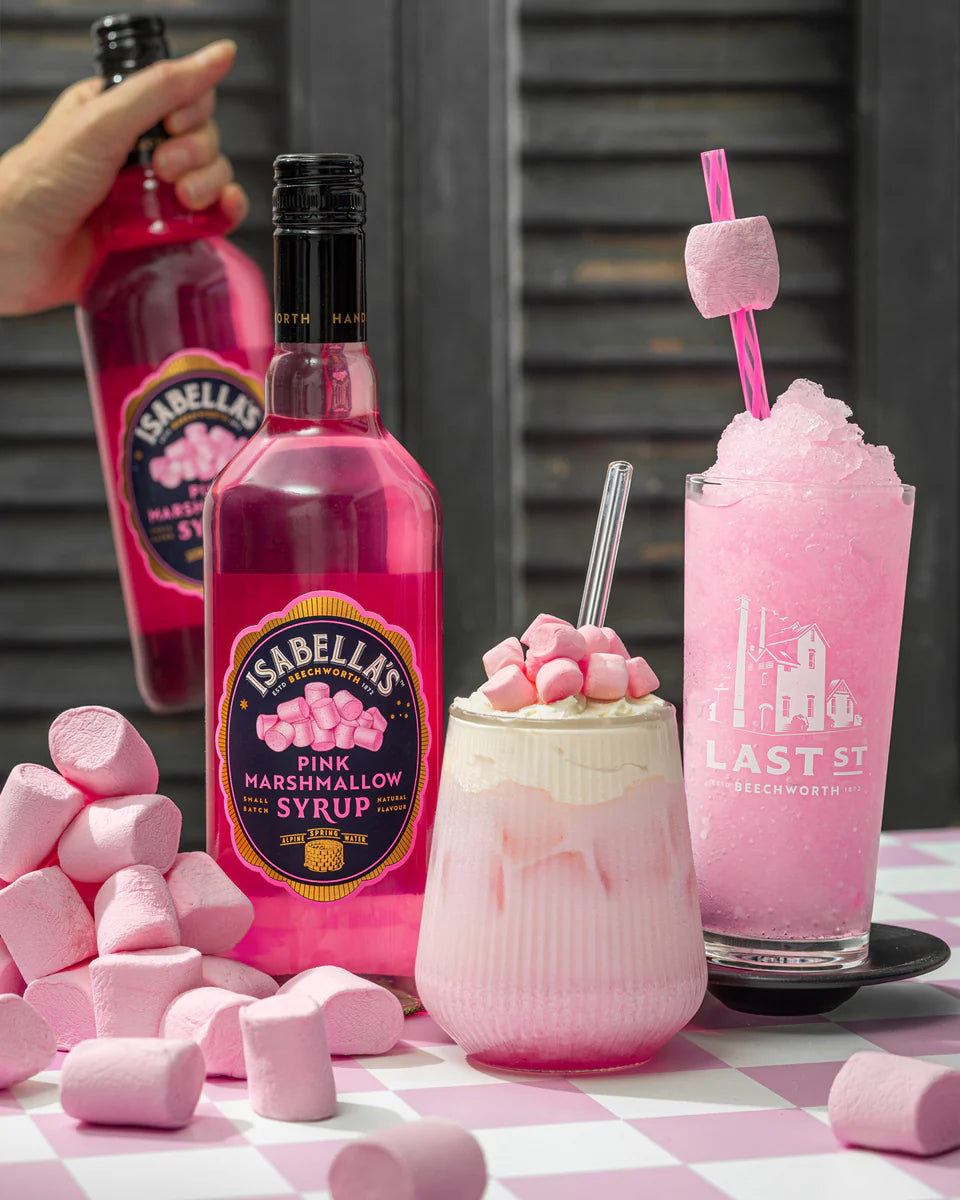 ISABELLAS PINK MARSHMALLOW SYRUP