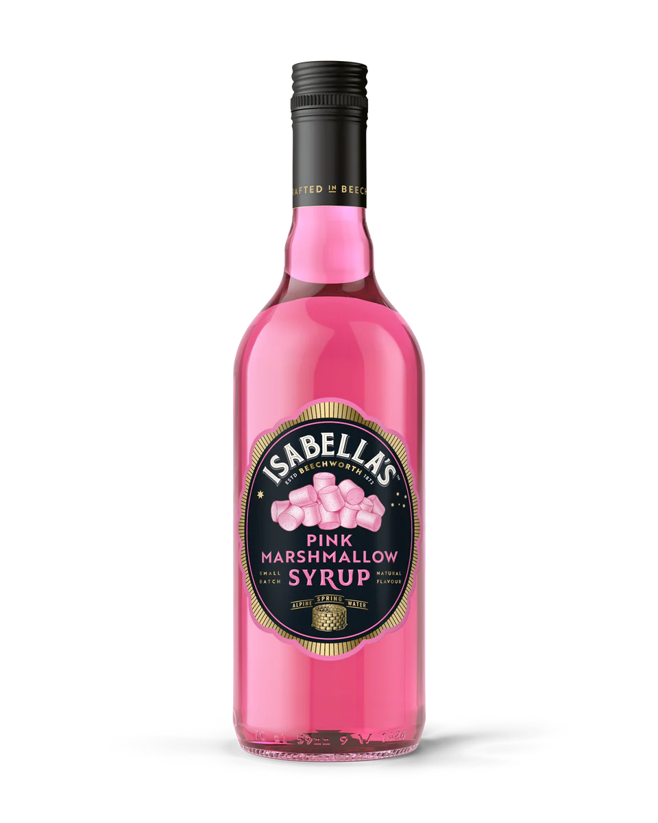 ISABELLAS PINK MARSHMALLOW SYRUP