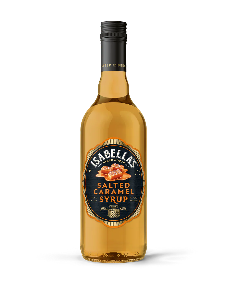 ISABELLAS SALTED CARAMEL SYRUP