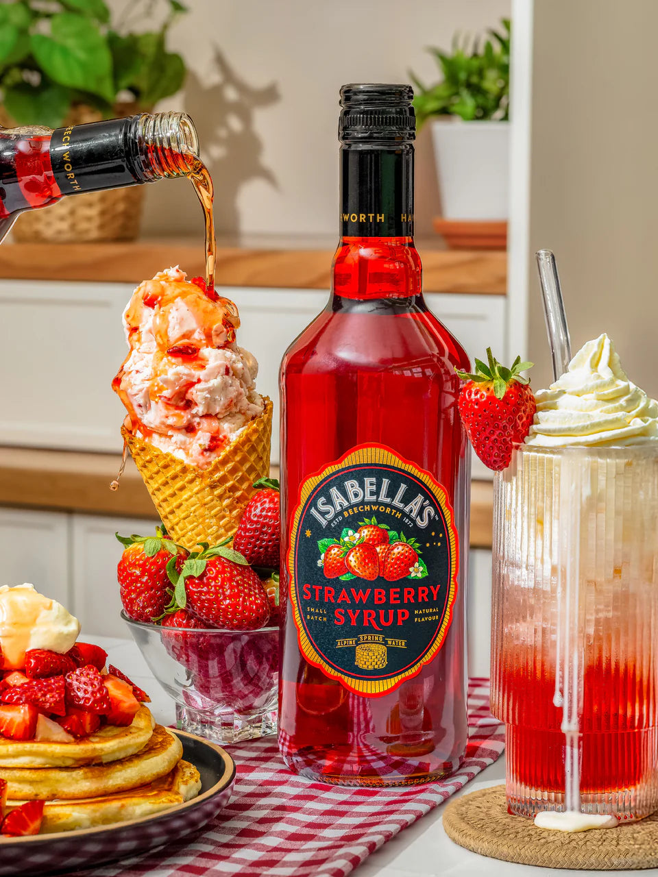 ISABELLAS STRAWBERRY SYRUP
