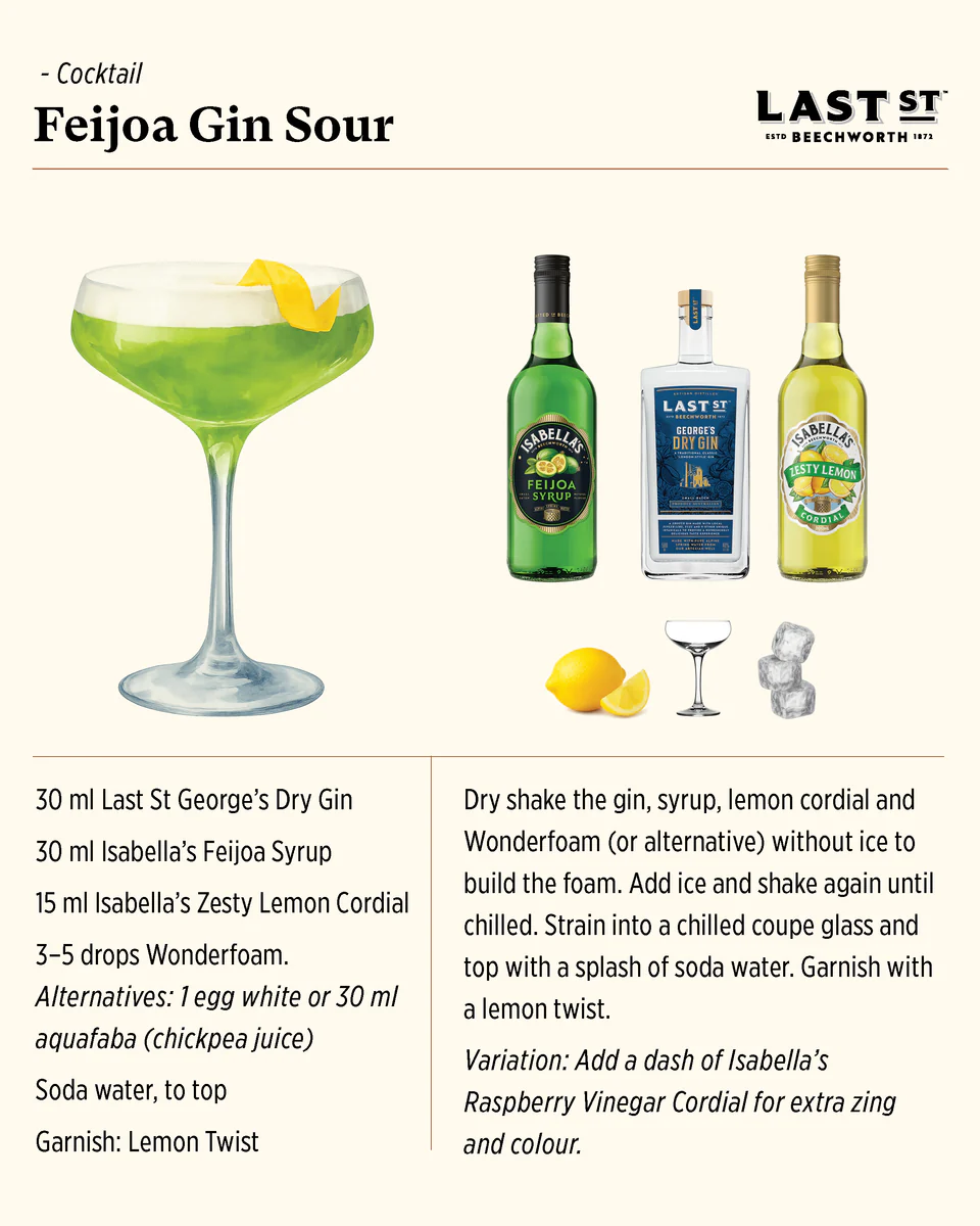 ISABELLAS FEIJOA SYRUP