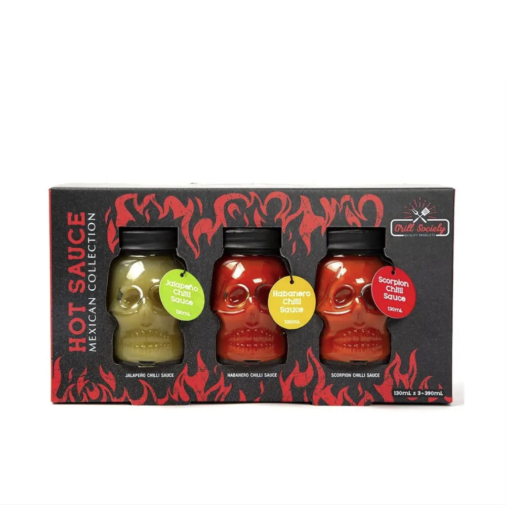 HOT SAUCE - MEXICAN THREE PACK 390ml