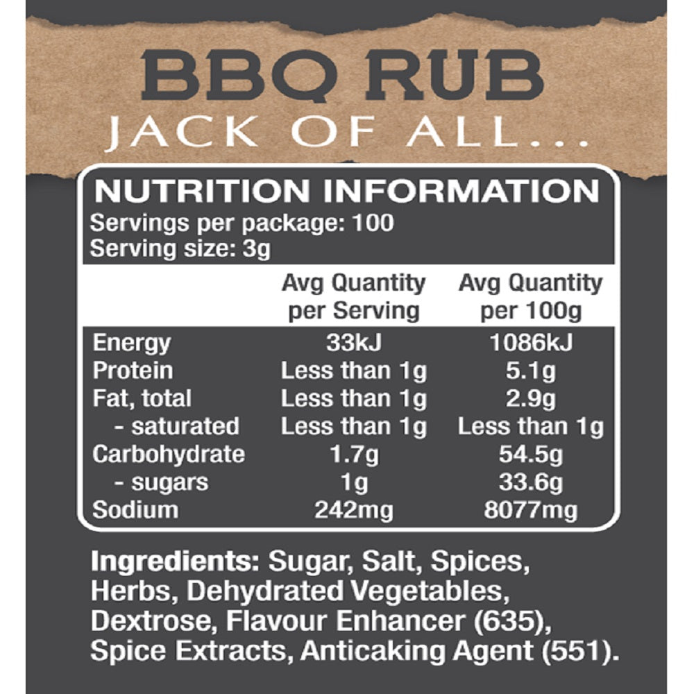 RUB - JACK OF ALL BBQ