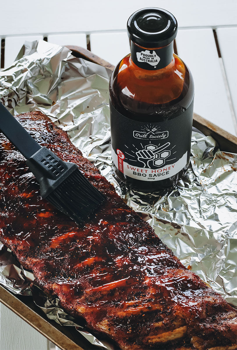 GRILL SOCIETY SWEET HONEY BBQ SAUCE