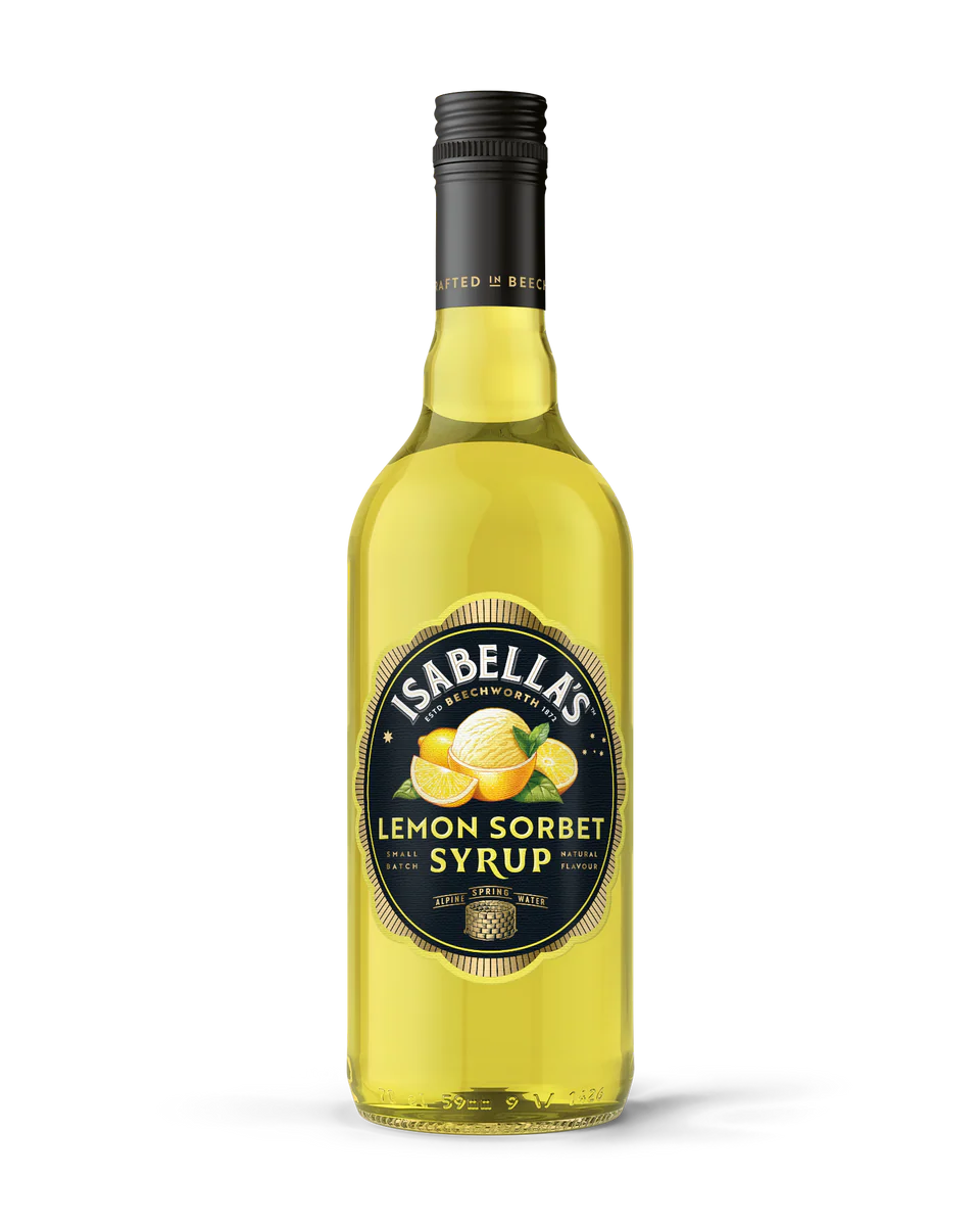 ISABELLAS LEMON SORBET SYRUP
