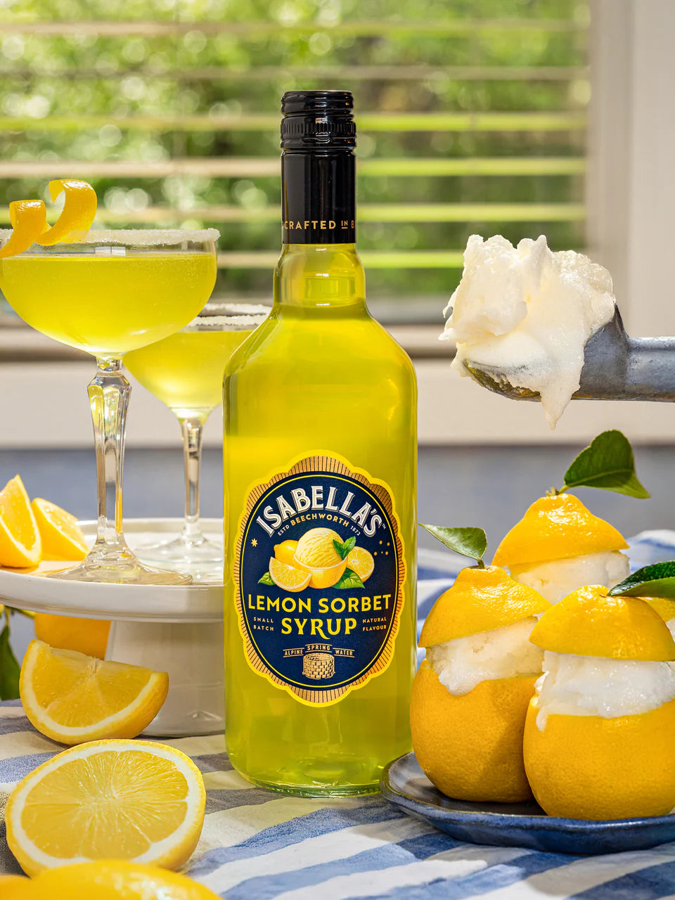 ISABELLAS LEMON SORBET SYRUP