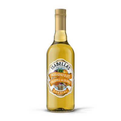 ISABELLAS PASSIONFRUIT, PINEAPPLE & ORANGE CORDIAL