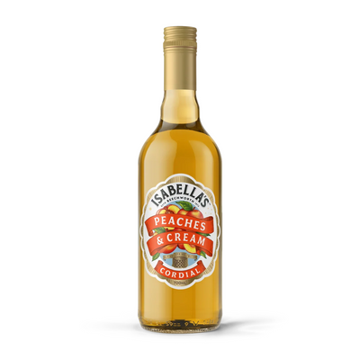 ISABELLAS PEACHES & CREAM CORDIAL