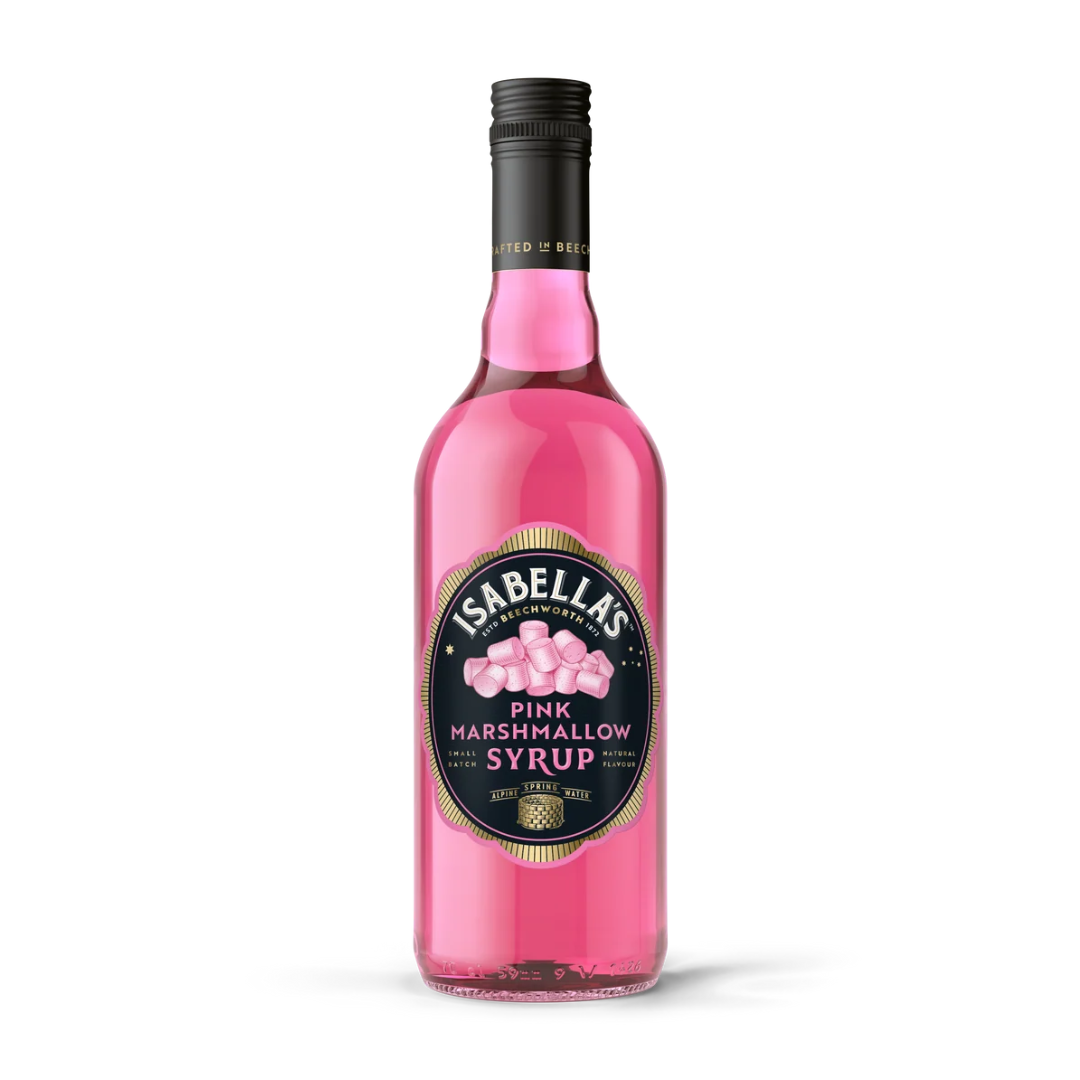 ISABELLAS PINK MARSHMALLOW SYRUP
