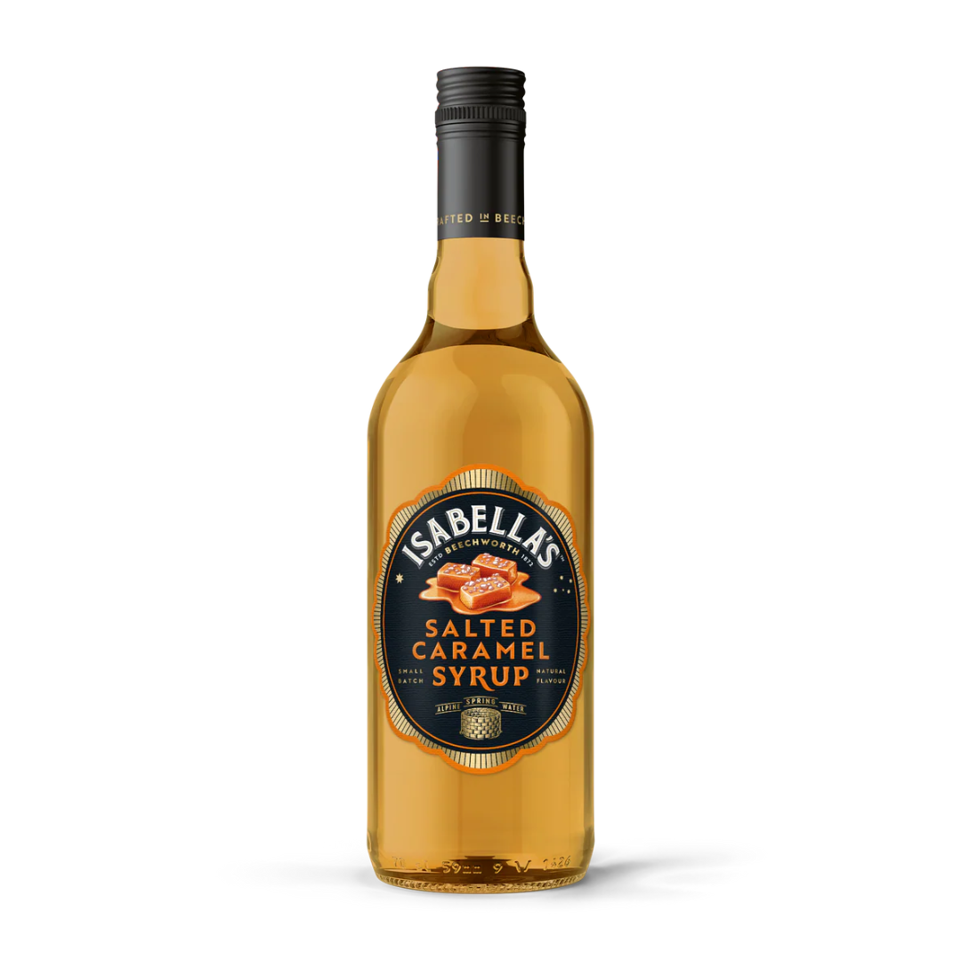 ISABELLAS SALTED CARAMEL SYRUP