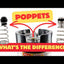 POPPET VALVE SET - BLACK EYED POPPETS